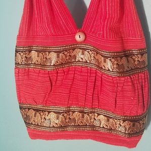 Women Red Hobo Bag